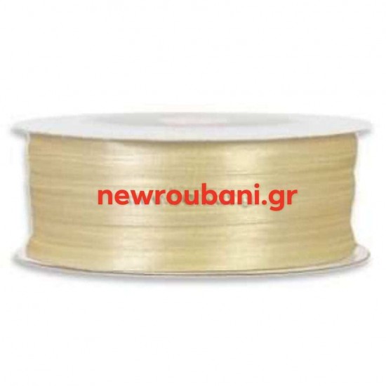 ΚΟΡΔΕΛΑ ΣΑΤΕΝ 3mm ΔΙΠΛΉΣ ΟΨΗΣ  100 μέτρα 1786