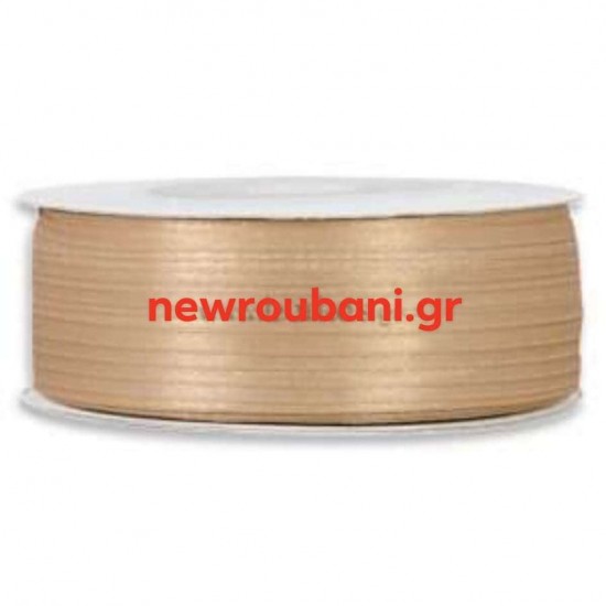 ΚΟΡΔΕΛΑ ΣΑΤΕΝ 3mm ΔΙΠΛΉΣ ΟΨΗΣ  100 μέτρα 1786